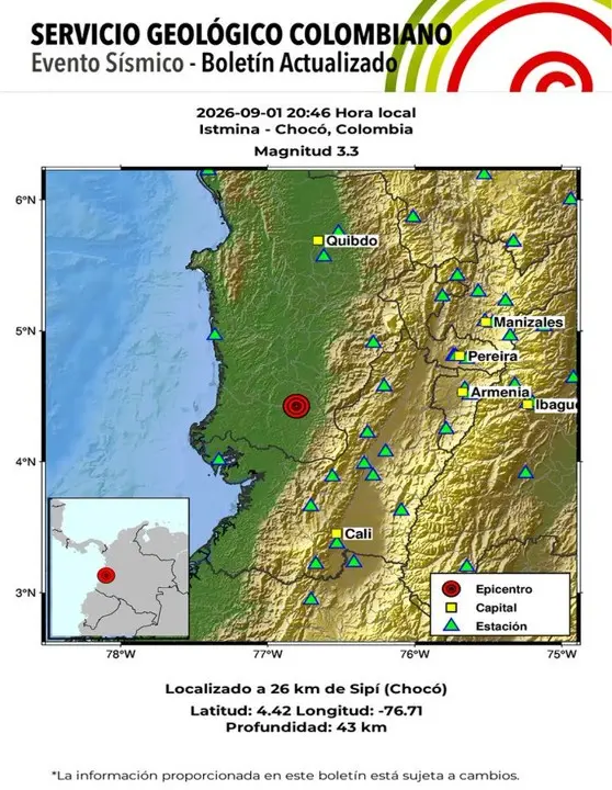 ¡Fue un sacudón suavecito! tembló ahorita y algunos lo sintieron ¿y usted? 2 temblo 846