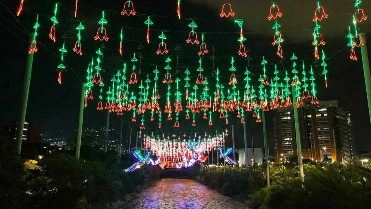 Alumbrados navideños de Medellín