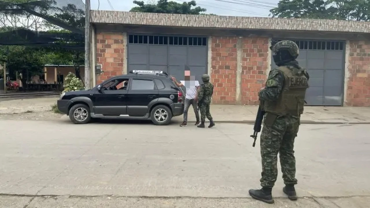 Controles del Ejército en Norte de Santander, imagen de referencia de ataque con drones