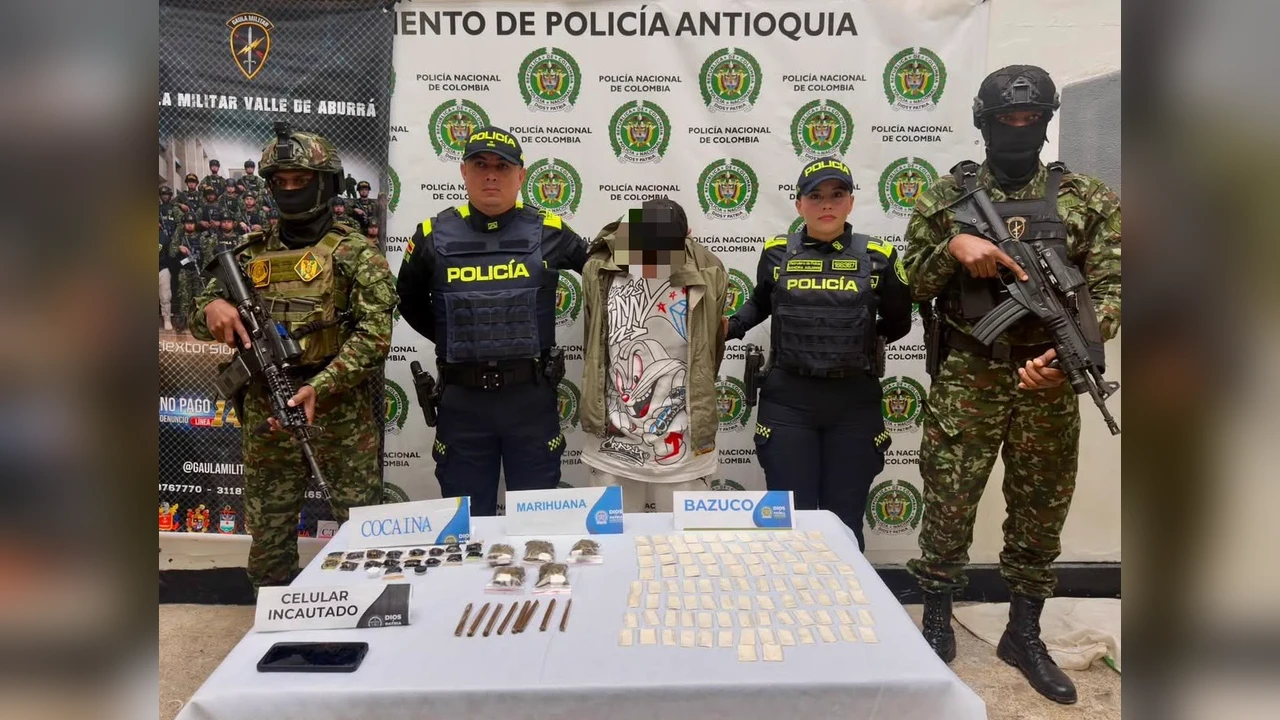Allanamiento del Ejército Nacional y la Policía en Santa Bárbara, Antioquia