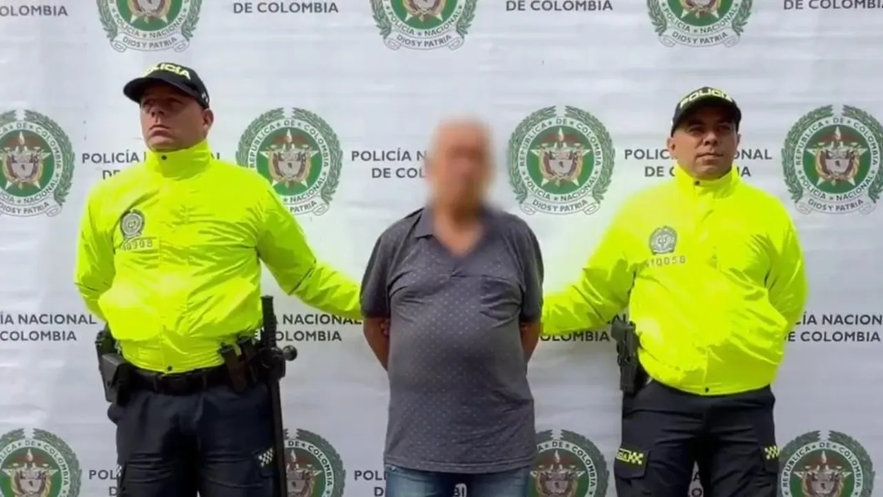 Captura de alias El Abuelo en Medellín