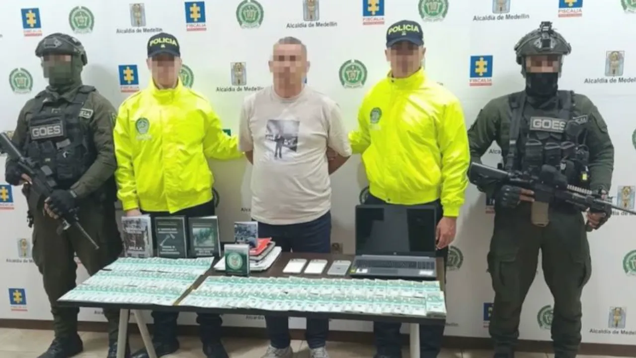 Captura de alias Cilindro en Uramita, Antioquia