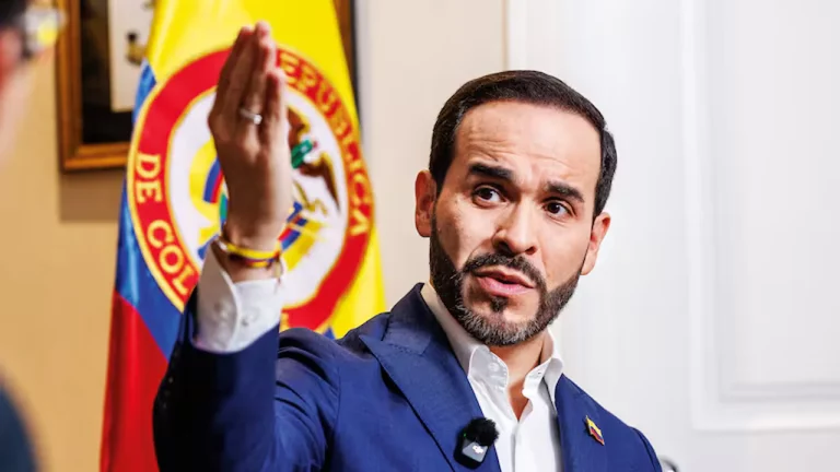 El presidente Abelardo de la Espriella, en una alocución al país