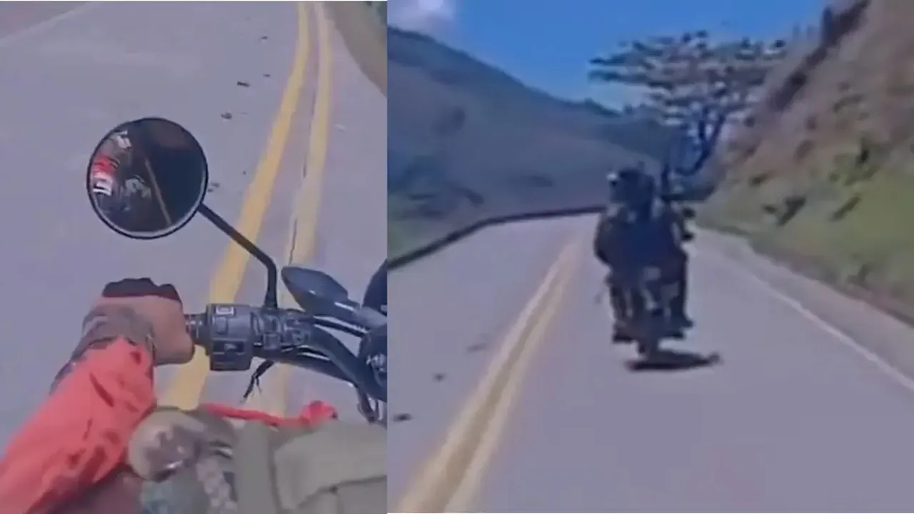 ¿Así o más conchudos? Denuncian que el ELN estaría «patrullando»: en moto, armados y uniformados