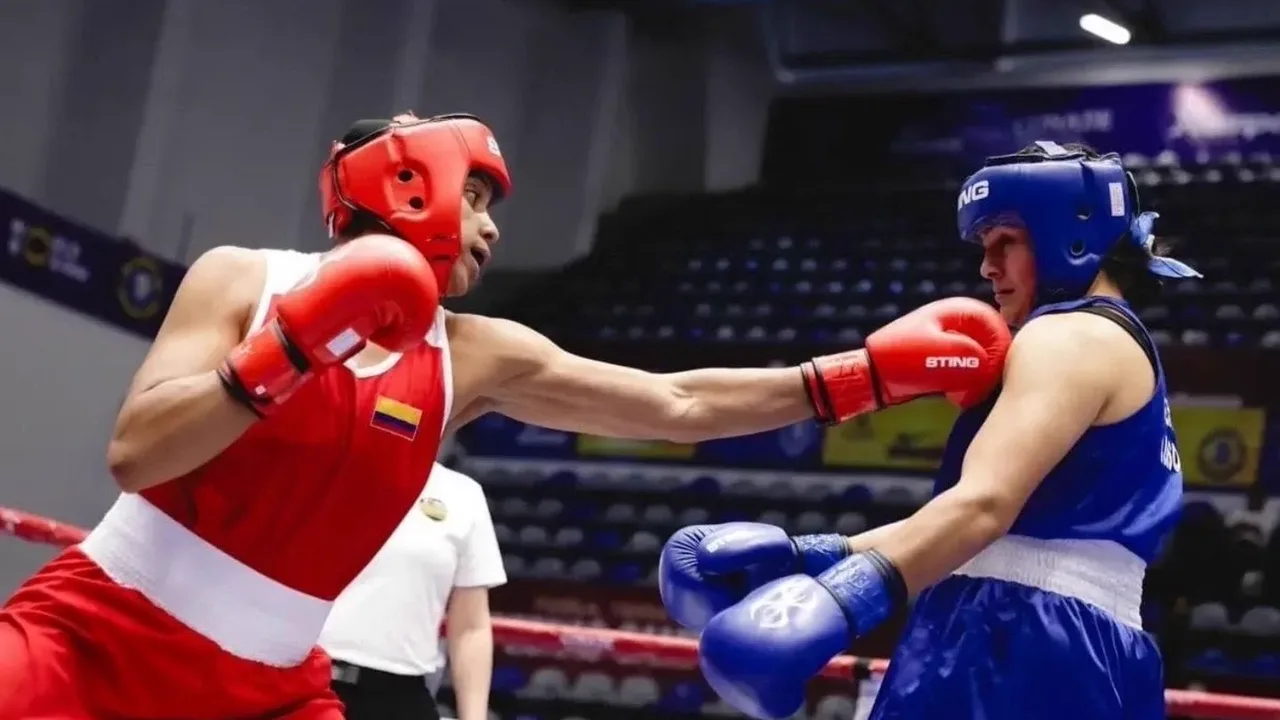 Selección Colombia de boxeo en el Panamericano Élite de Puebla