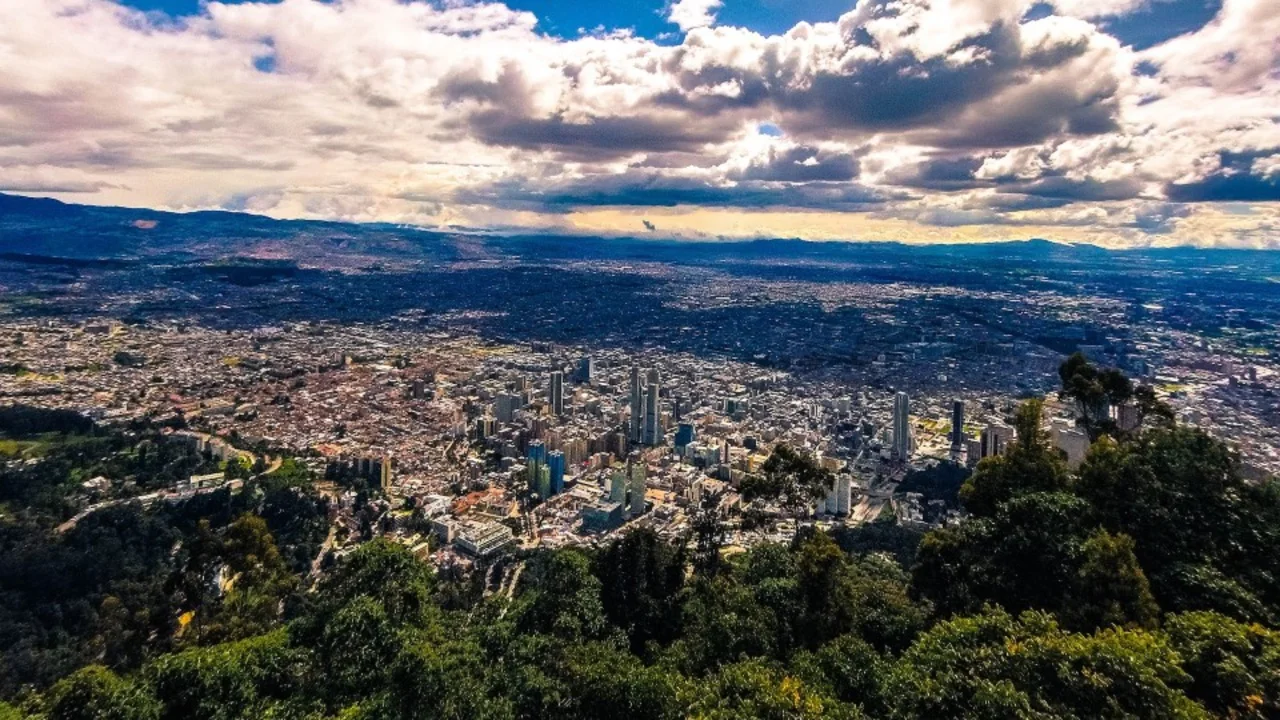 Panorámica de la ciudad de Bogotá