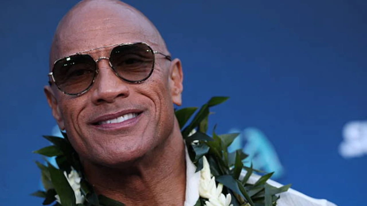 El actor Dwayne Johnson, La Roca, en una aparición pública reciente