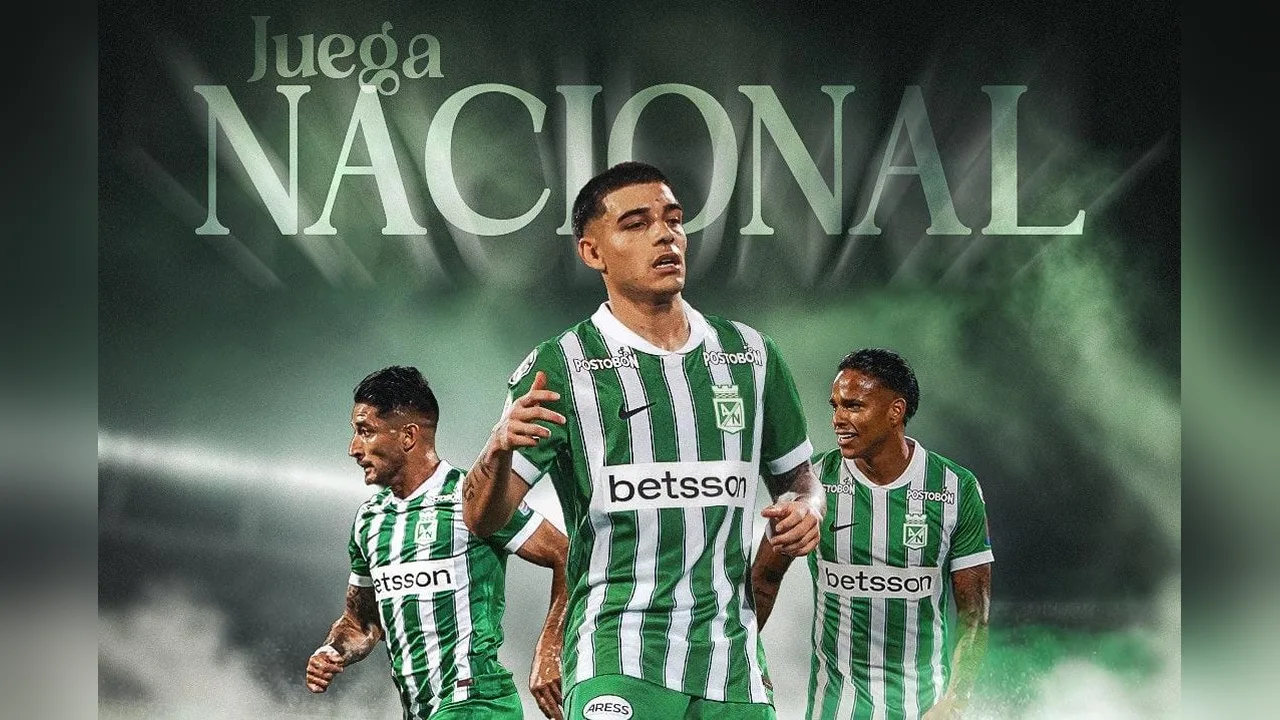 Convocados de Atlético Nacional para recibir a Pasto en la fecha 14 de la Liga BetPlay