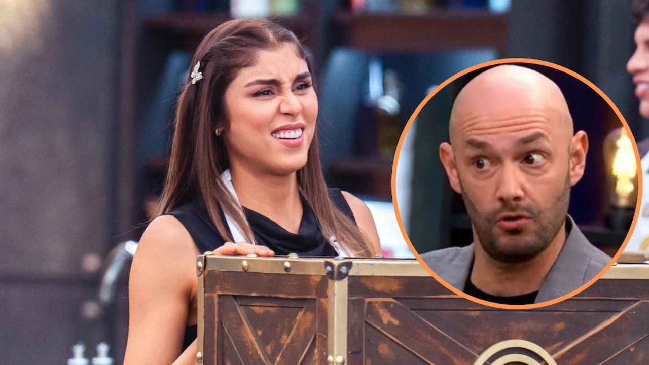 Pautips con el delantal negro en MasterChef Celebrity