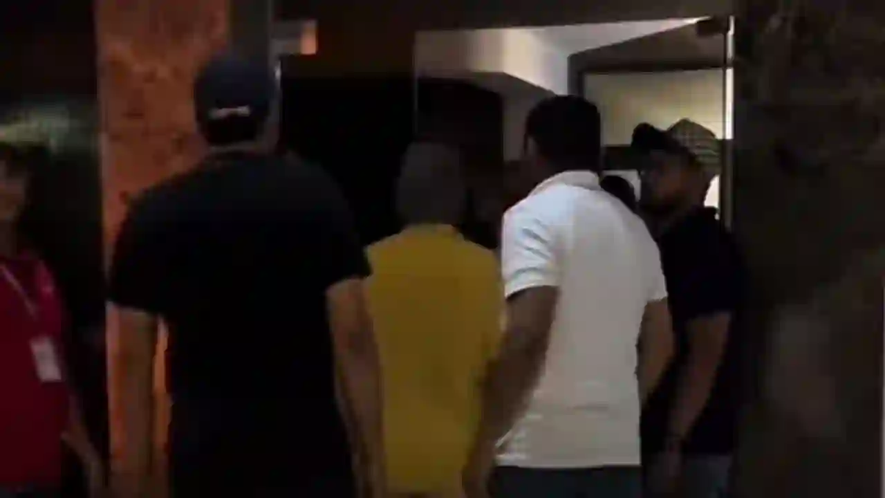 Poncho Zuleta llegó a Bosconia para acompañar a su hijo Kbeto, que permanece en UCI
