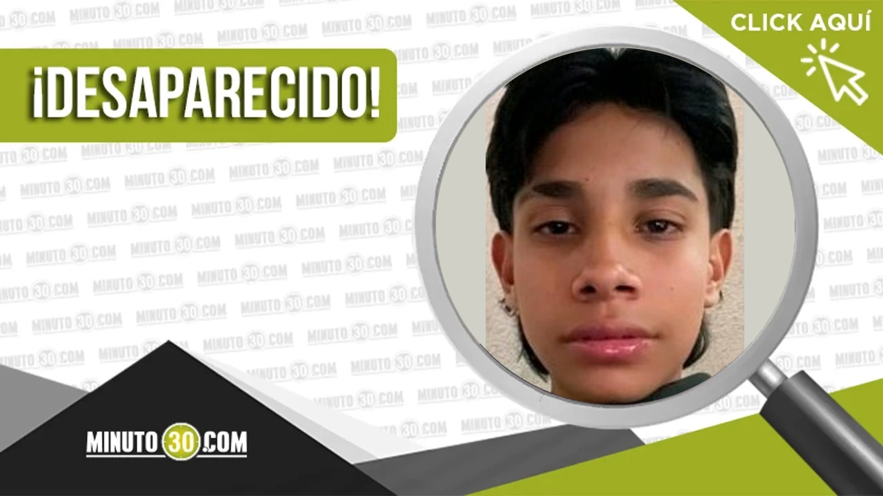 El menor Miguel Angel Giraldo Hurtado desapareció en Medellín