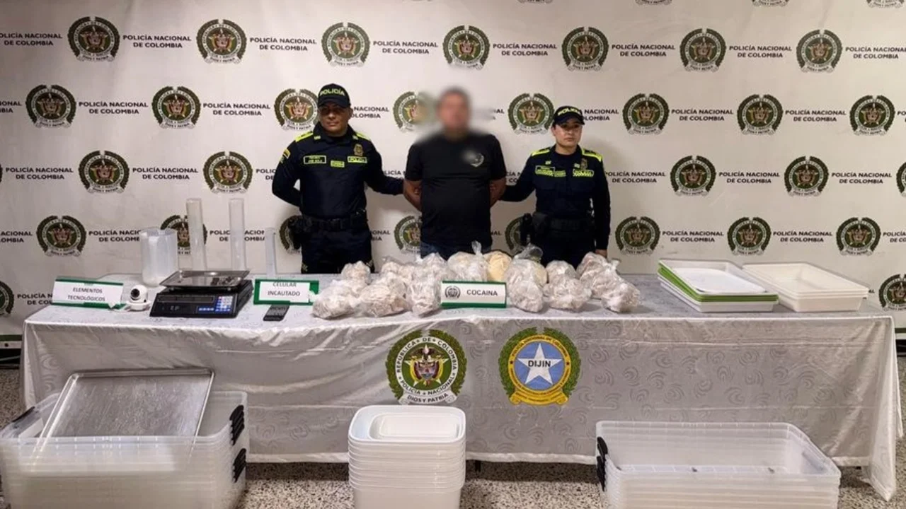 ¡32 kilos de cocaína cerca de un colegio! Así le cayeron a Los Chivos en Belén