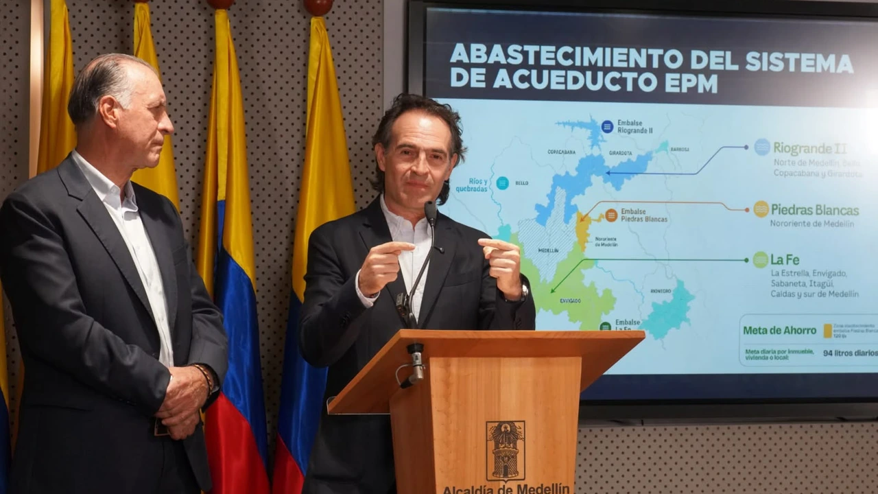 Una pausa en los cortes, no en el ahorro: así cambia el racionamiento de agua en zonas de Medellín 3 Balance de ahorro de agua en Medellín y el Valle de Aburrá
