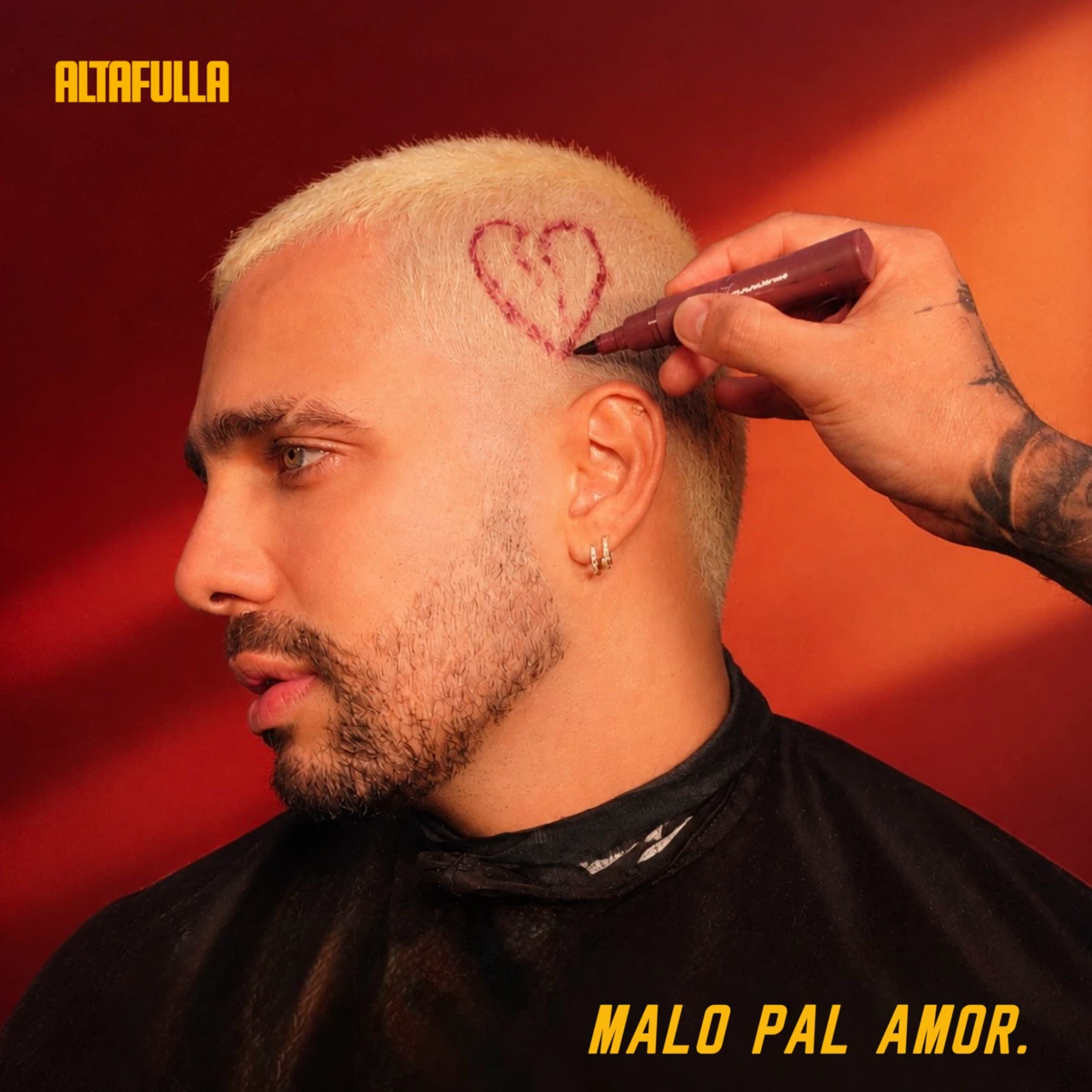 Altafulla confirma que es "Malo Pal Amor" y abre una nueva etapa musical 2 Carátula de Malo Pal Amor, el nuevo sencillo de Altafulla