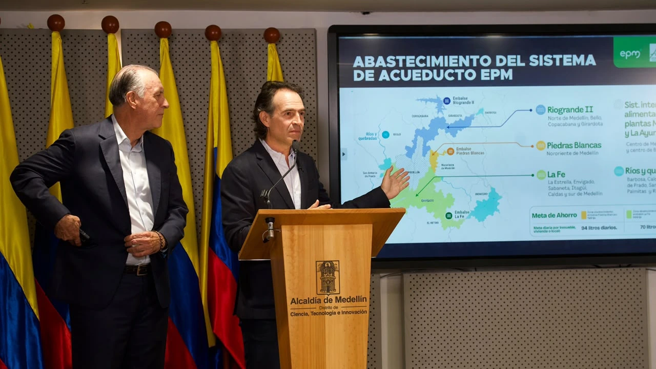 Una pausa en los cortes, no en el ahorro: así cambia el racionamiento de agua en zonas de Medellín 1 Balance de ahorro de agua en Medellín y el Valle de Aburrá