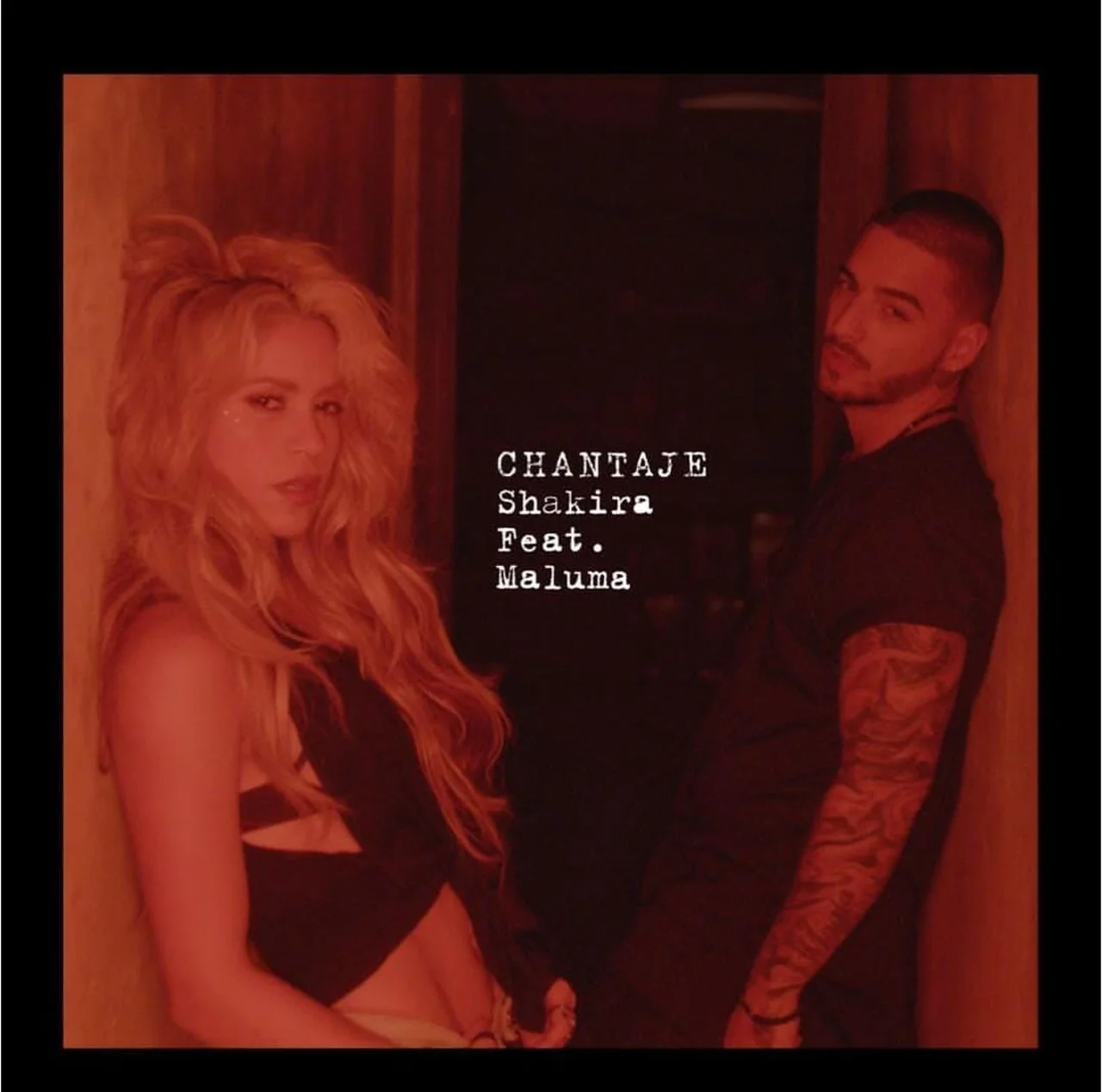 Shakira y Maluma celebran 10 años de «Chantaje», el hit que marcó una era 5 Portada de Chantaje, de Shakira con Maluma