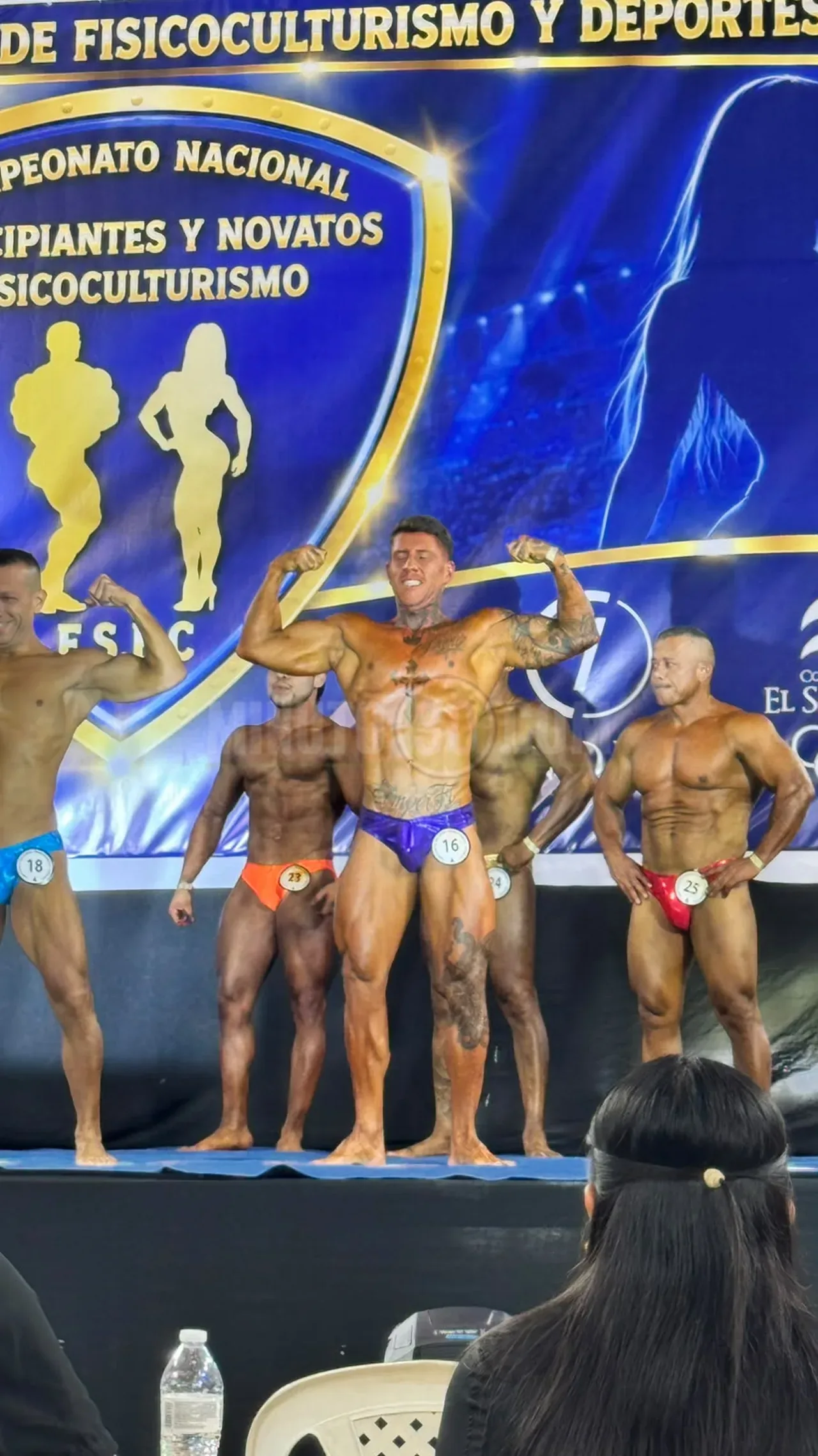 Paisa de pura cepa: Felipe Duque Reyes fue primero en culturismo y segundo en físico clásico en El Salvador 13 Felipe Duque Reyes en el Campeonato Nacional de Principiantes y Novatos de Fisicoculturismo, El Salvador