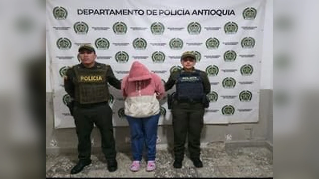 ¡Cayó alias La Flaca! Capturan en Santa Rosa de Osos a integrante del cartel de los más buscados