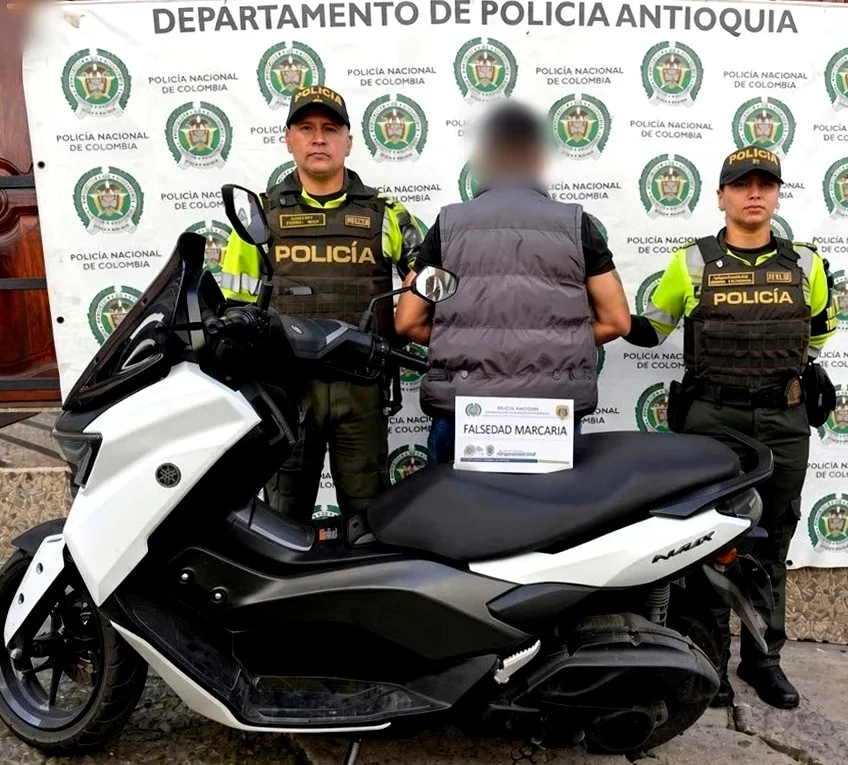 Capturan en Amagá a un hombre y le incautan una moto Yamaha por presunta alteración de su identificación 2 Capturan en Amagá a un hombre y le incautan una moto Yamaha por presunta alteración de su identificación