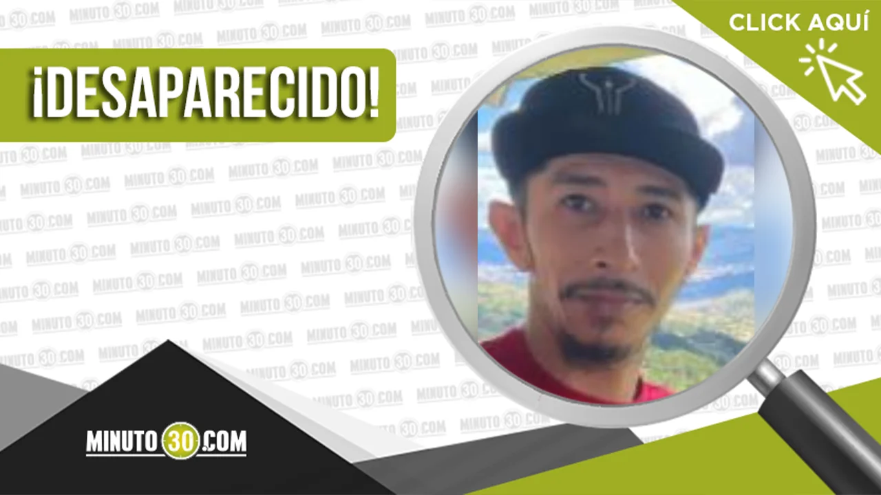 Armando Valencia desapareció en Bello