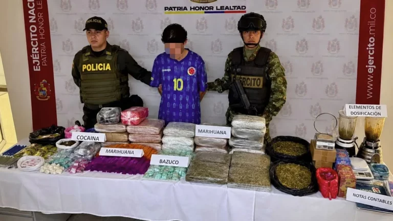 ¡Golpe a La Terraza en Medellín! Capturan a alias 'Grafiti' con más de 23 kilos de marihuana