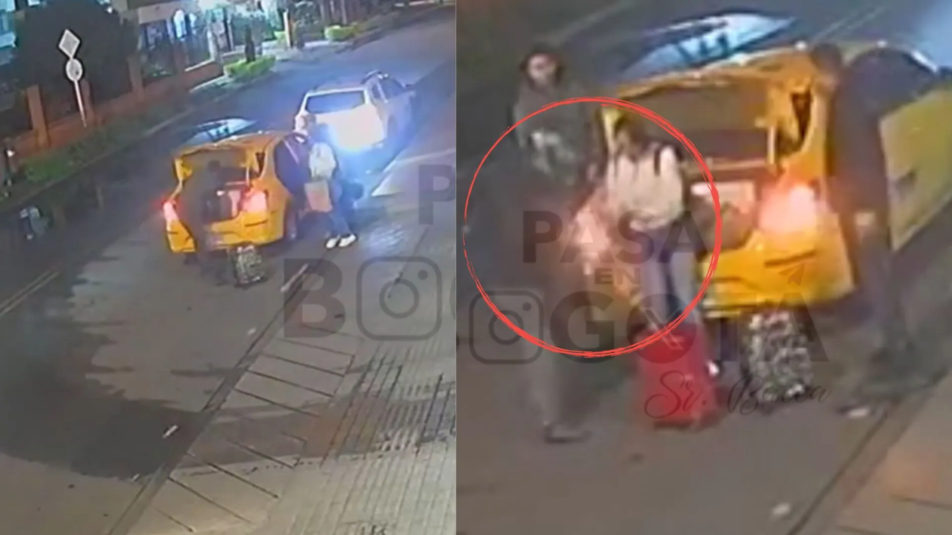 ¡Ni al llegar a casa se salvaron! Hombre armado atracó a una pareja en Bogotá