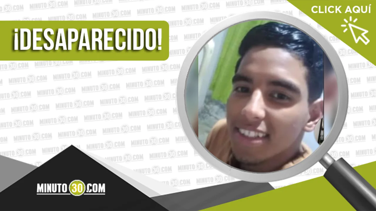 Eiverson Manuel Santos desapareció en Medellín