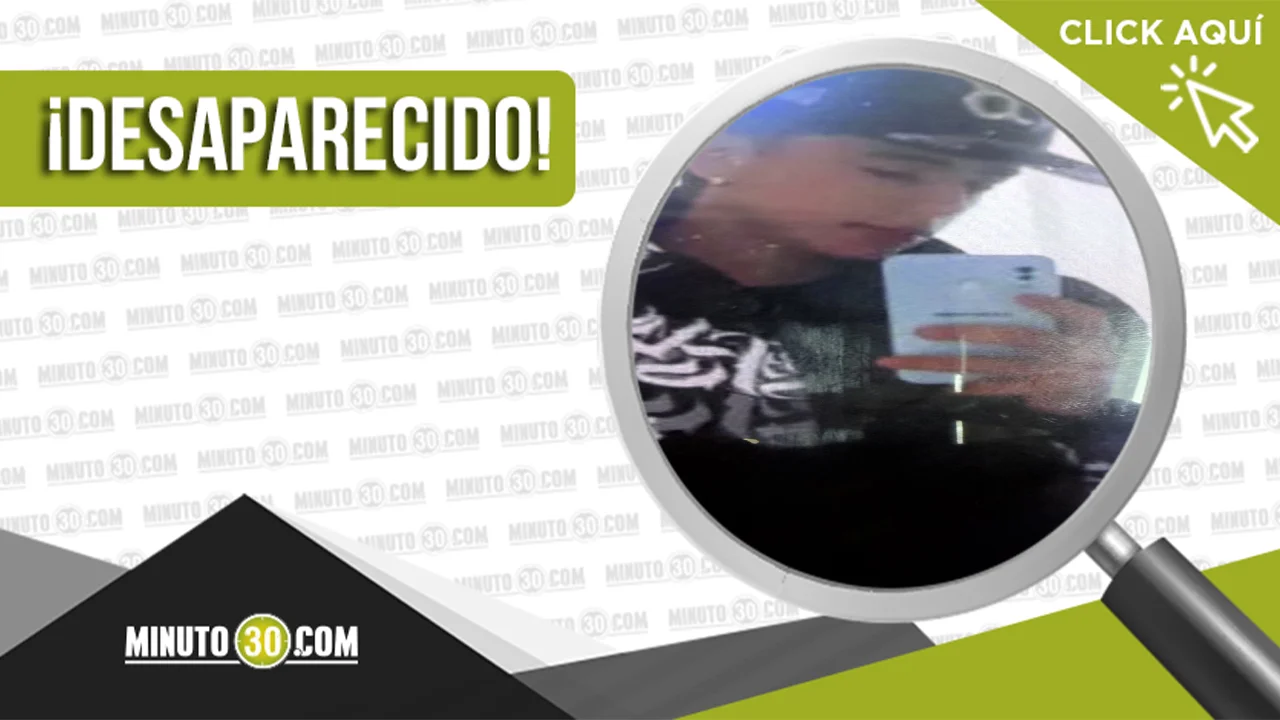 El menor Juan Camilo Espinosa desapareció en el municipio de Andes