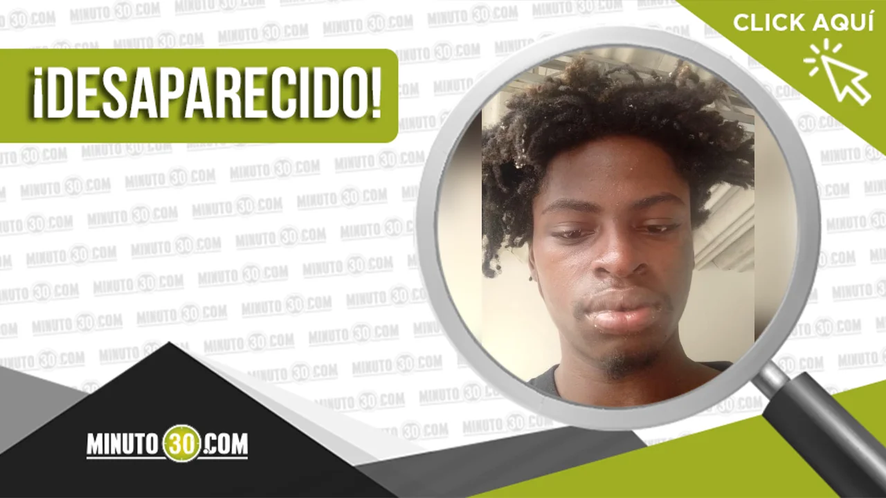 Juan David Mosquera desapareció en Medellín