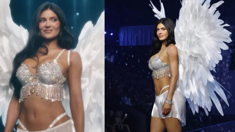 ¡Vale una fortuna! Kylie Jenner debutó en Victoria’s Secret con un Fantasy Bra de 4.410 diamantes