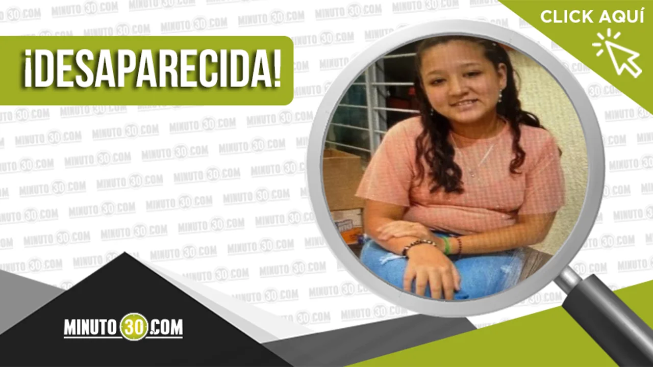 La menor Nikol Lasso Daniela Lasso desapareció en Cali