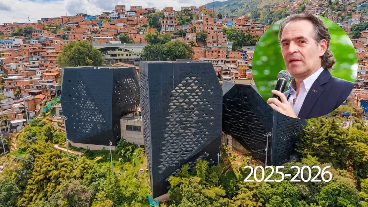 Fico Gutiérrez confirma la finalización del Parque Biblioteca Santo Domingo Savio tras 11 años de espera