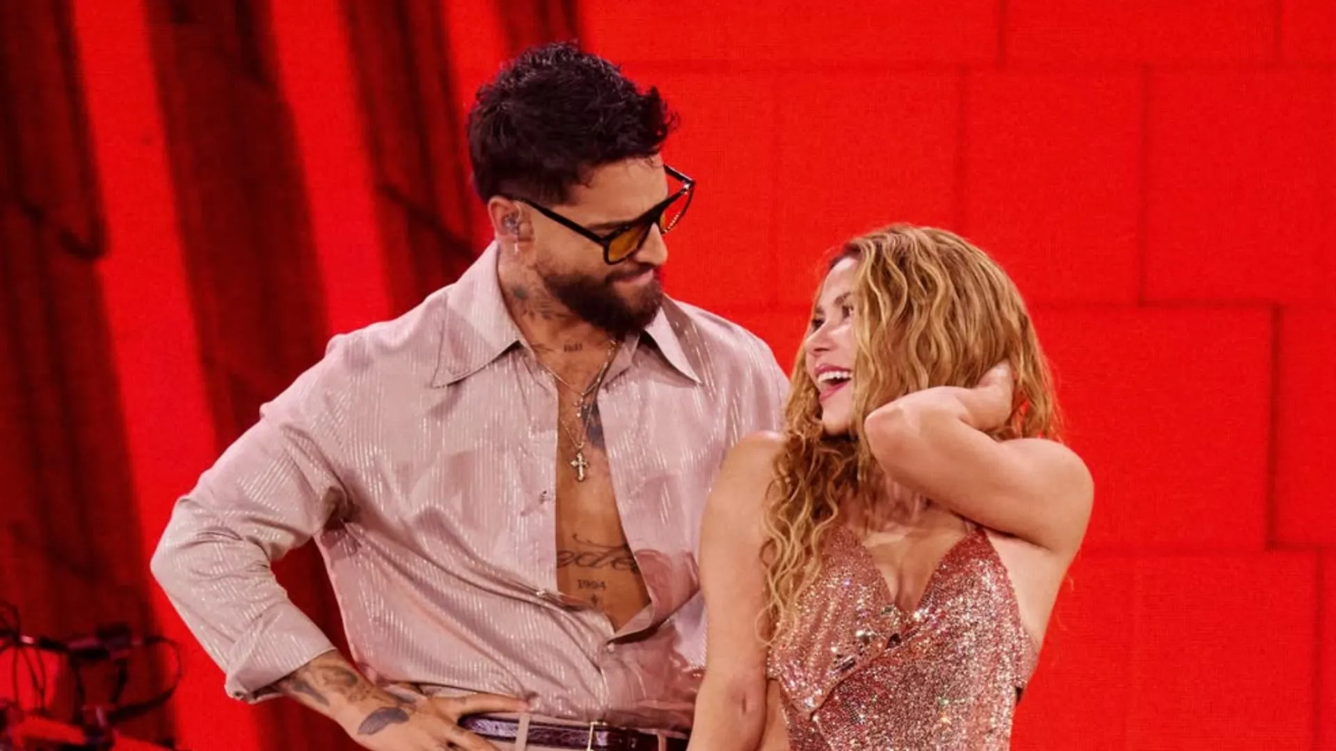 ¡Tremendo show! Shakira y Maluma desataron euforia en Madrid al interpretar ‘AGUA’ en vivo
