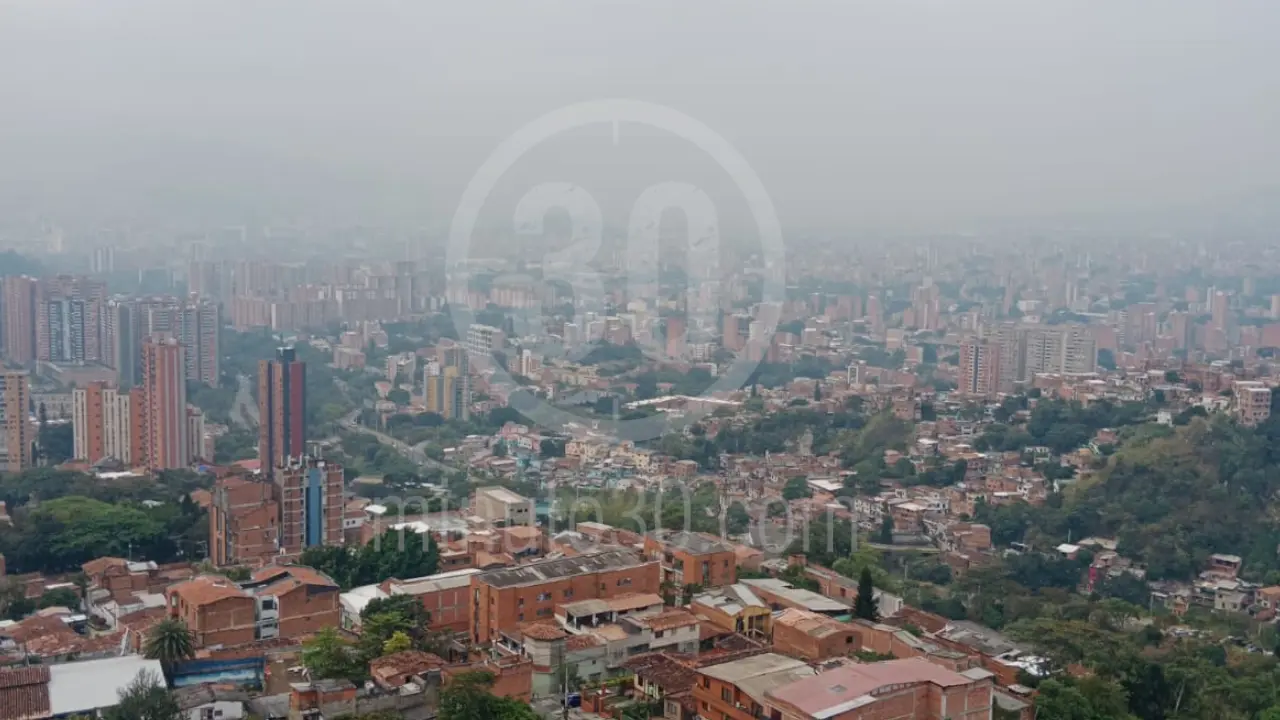 ¿Habrá pico y placa ambiental? Esto se sabe de la calidad del aire en el Valle de Aburrá con El Niño