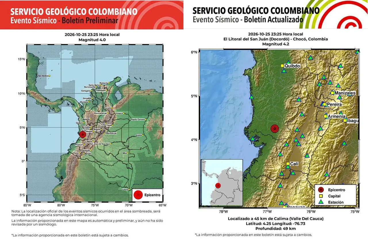 ¡Fue más duro! Se corrige magnitud y se conoce epicentro: detalles del temblor de esta noche 3 ¡Fue más duro! Se corrige magnitud y se conoce epicentro: detalles del temblor de esta noche