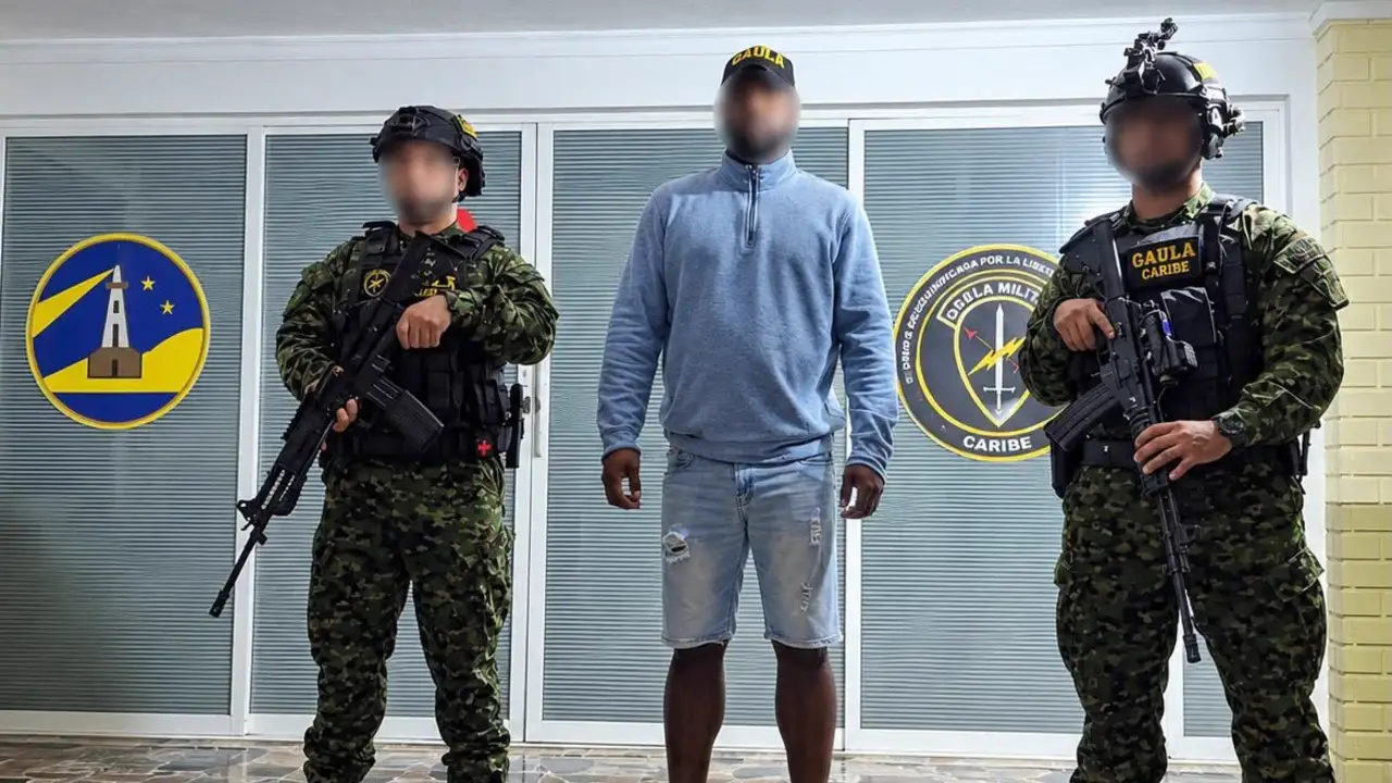 Comerciante venezolano liberado por el Gaula Militar Caribe en Barranquilla