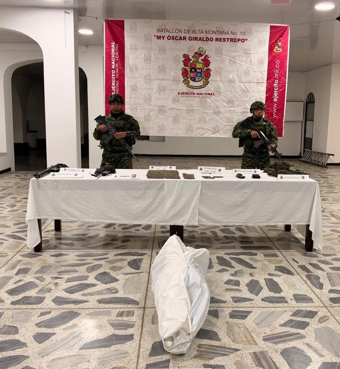 Dan de baja a un guerrillero en Tuluá: asi se ve en su «bolsa blanca» 2 Dan de baja a un guerrillero en Tuluá: asi se ve en su «bolsa blanca»