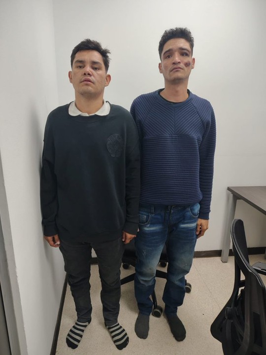 A la cárcel los responsables del violento asalto a un extranjero en la calle 100 de Bogotá 2 ladrones bog2