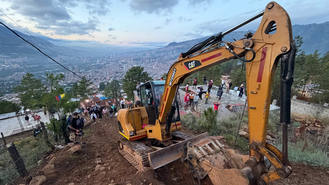 Megaoperativo de la Alcaldía de Bello en Ciudad Perdida, Cerro Quitasol