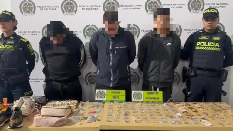 Persecución entre Medellín y Envigado terminó con la captura de tres pillos dedicados a robar casas