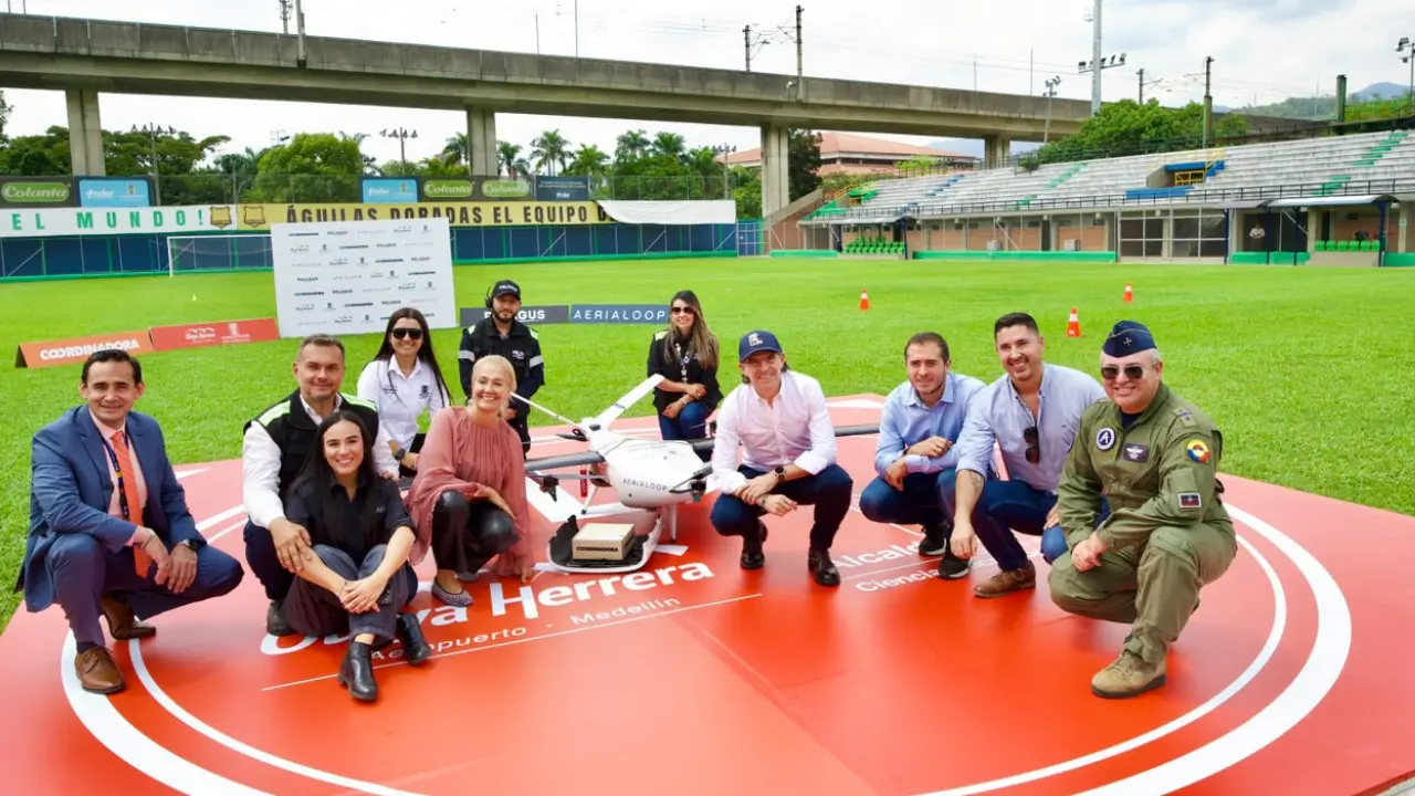 Medellín, primera ciudad de Colombia en probar entregas de paquetes con drones: así funcionan 1 Medellín, primera ciudad de Colombia en probar entregas de paquetes con drones: así funcionan