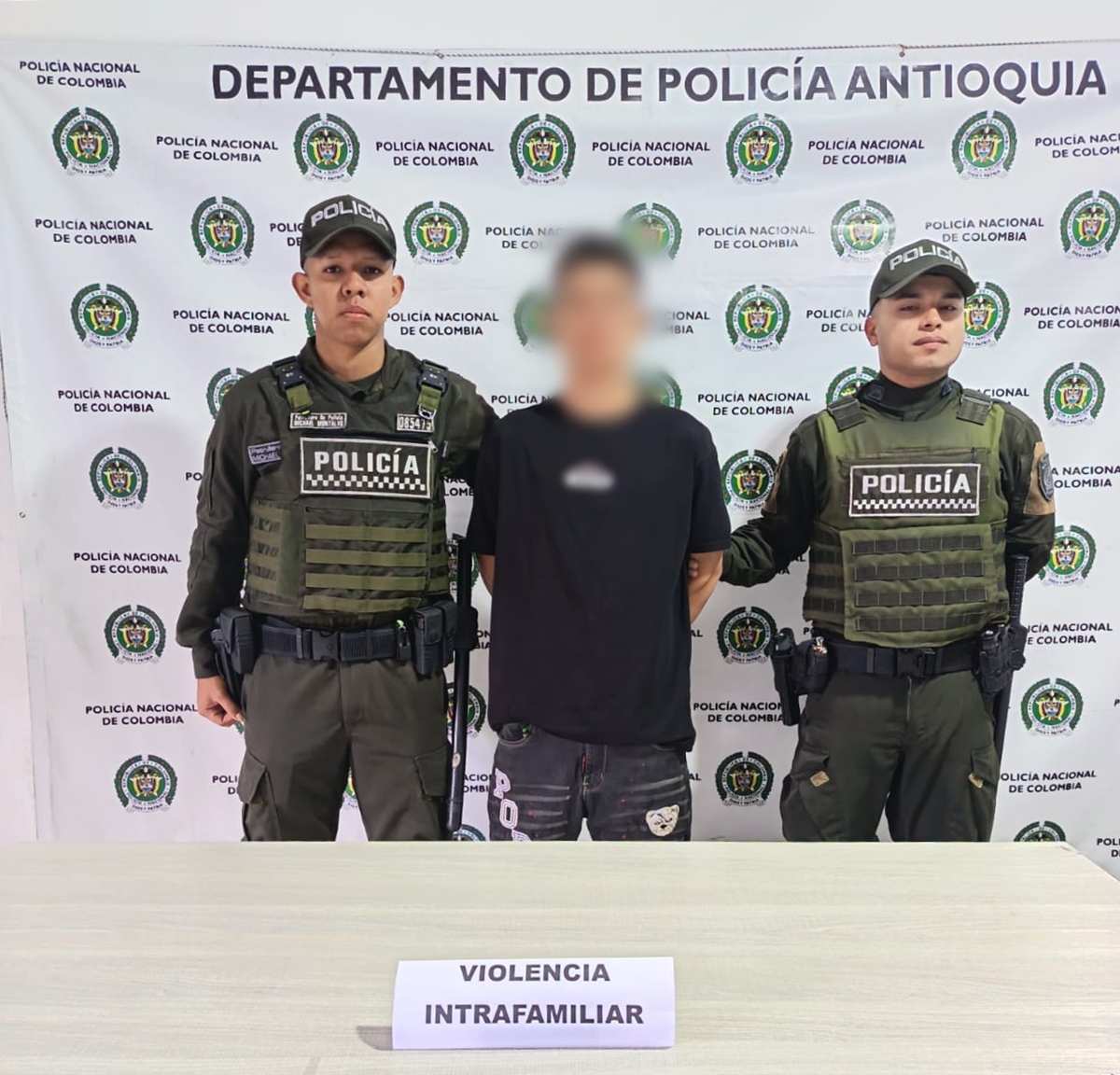 Sonsón: capturado un hombre por presunta violencia intrafamiliar en el barrio Kennedy